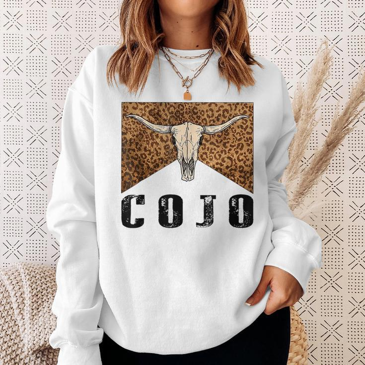 Vintage Cojo Bull Skull Country Music Sweatshirt Gifts for Her
