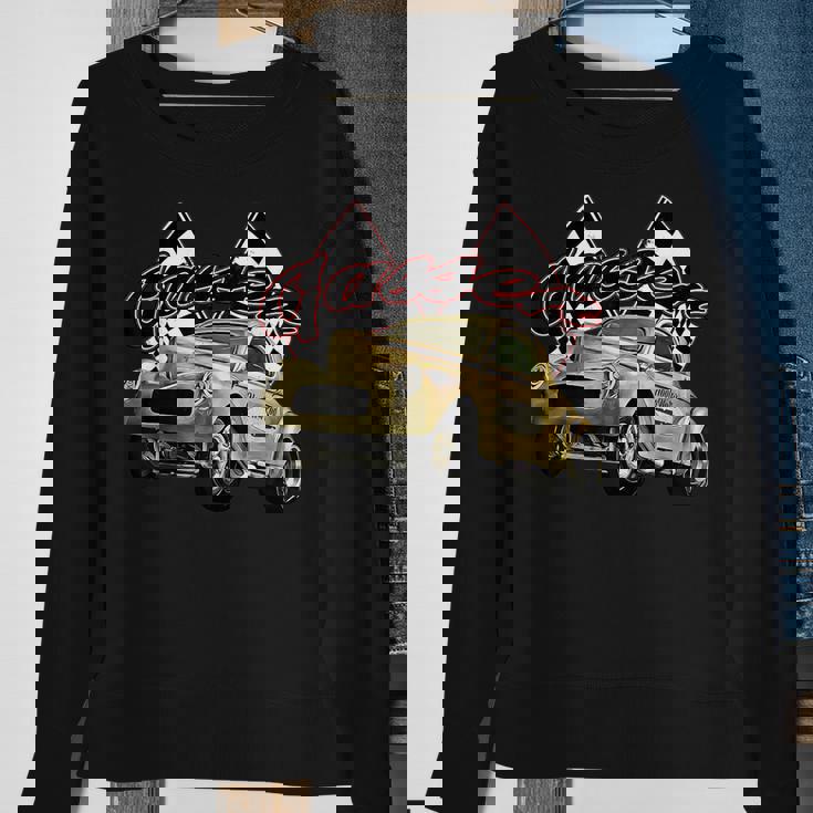 1940 GasserDragsterDragraceHot RodMuscle CarDrag CarUs Sweatshirt Gifts for Old Women