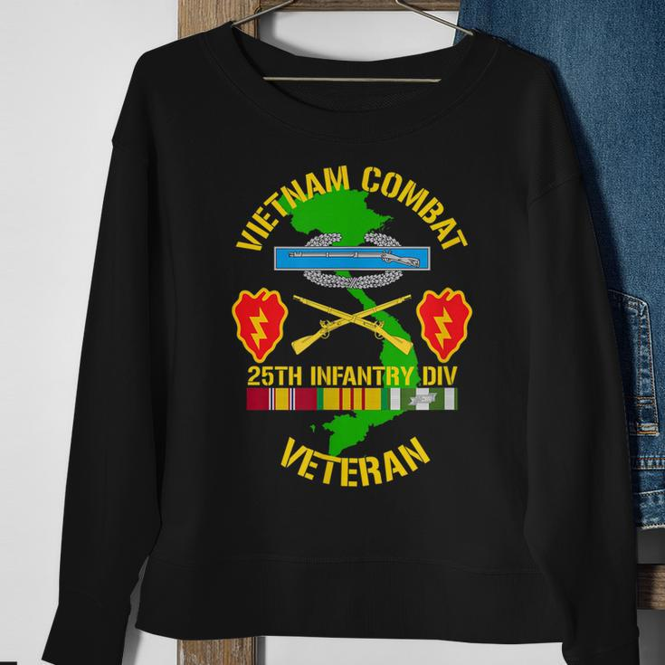 25Th Infantry Division Vietnam Combat Veteran Sweatshirt Gifts for Old Women
