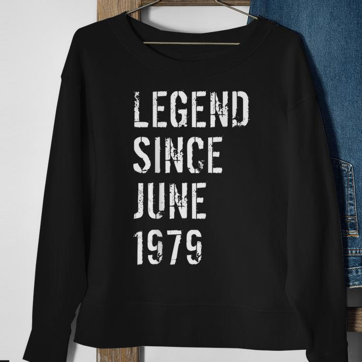 40Th Birthday Gift Legend Since June 1979 Sweatshirt Gifts for Old Women