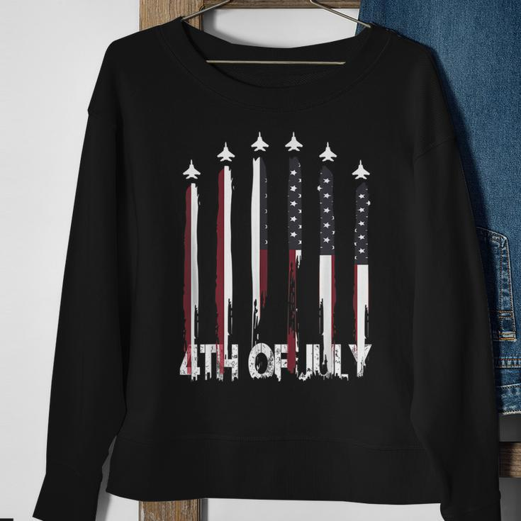 4Th Of July American Flag Vintage 4Th Of July For Men Sweatshirt Gifts for Old Women