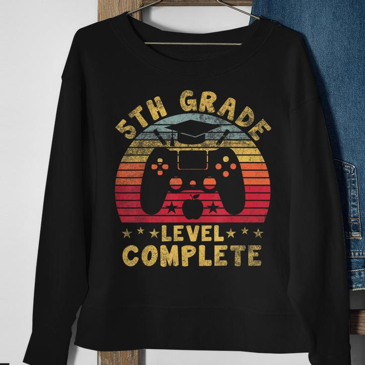 5Th Grade Level Complete Class Of 2023 Graduation Funny Sweatshirt Gifts for Old Women