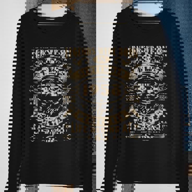 65Th Birthday 65 Years Old Legends Born September 1958 Sweatshirt Gifts for Old Women