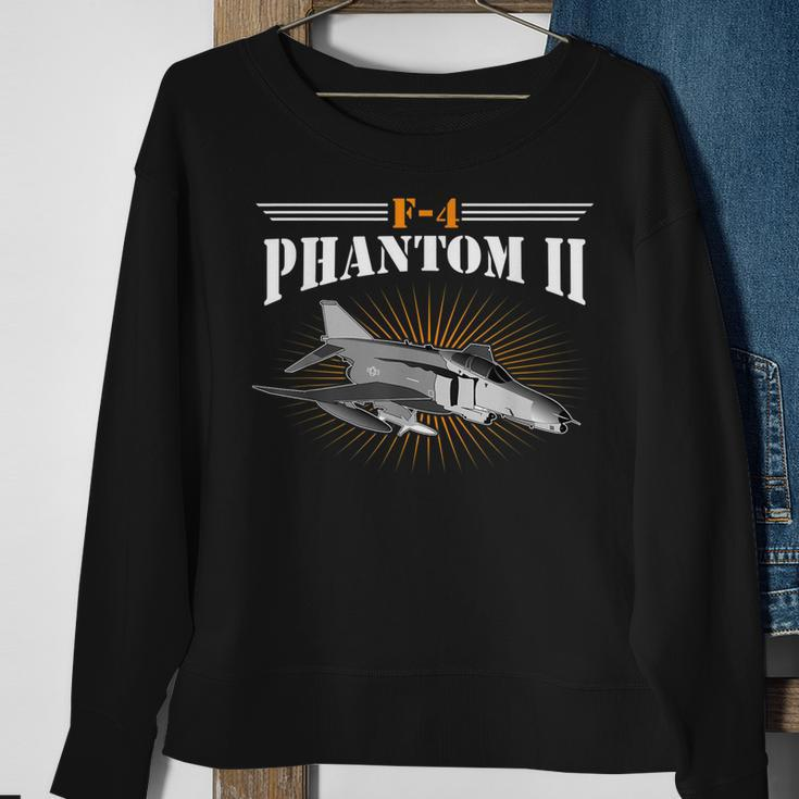 Air Force F4 Phantom Sweatshirt Gifts for Old Women