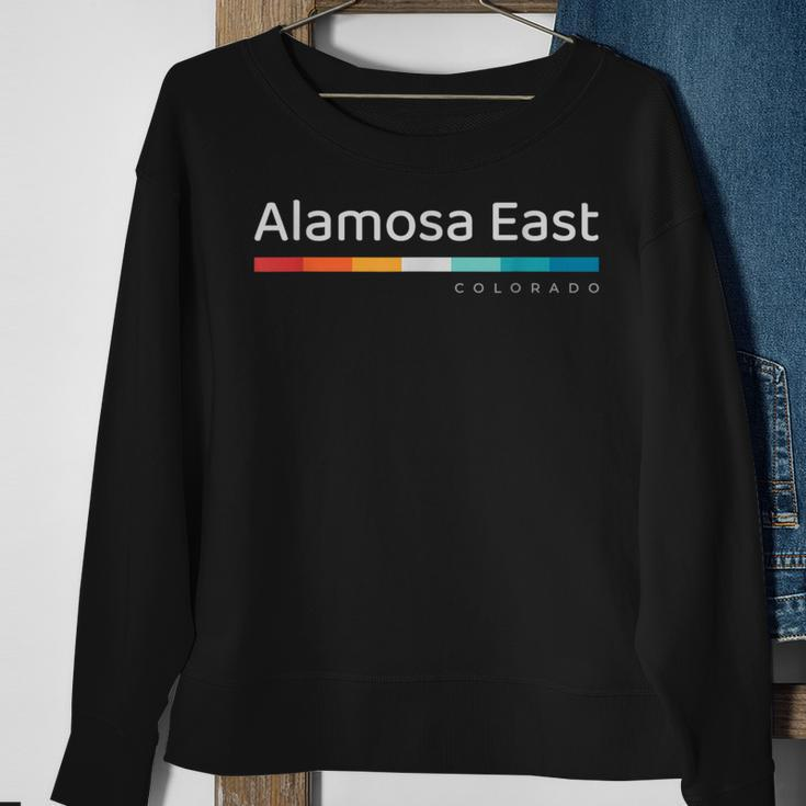 Alamosa East Co Colorado Retro Sweatshirt Gifts for Old Women