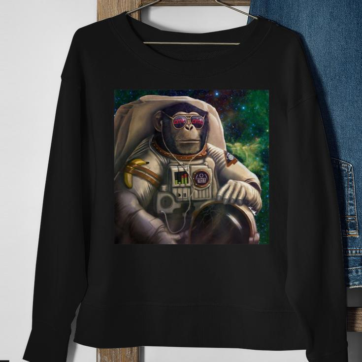 Amc To The Moon Ape Army Launch Gear Sweatshirt Gifts for Old Women