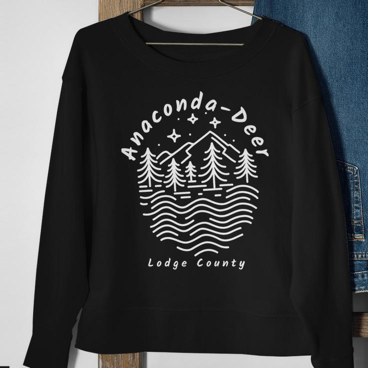 Anaconda-Deer Lodge County Montana Sweatshirt Gifts for Old Women
