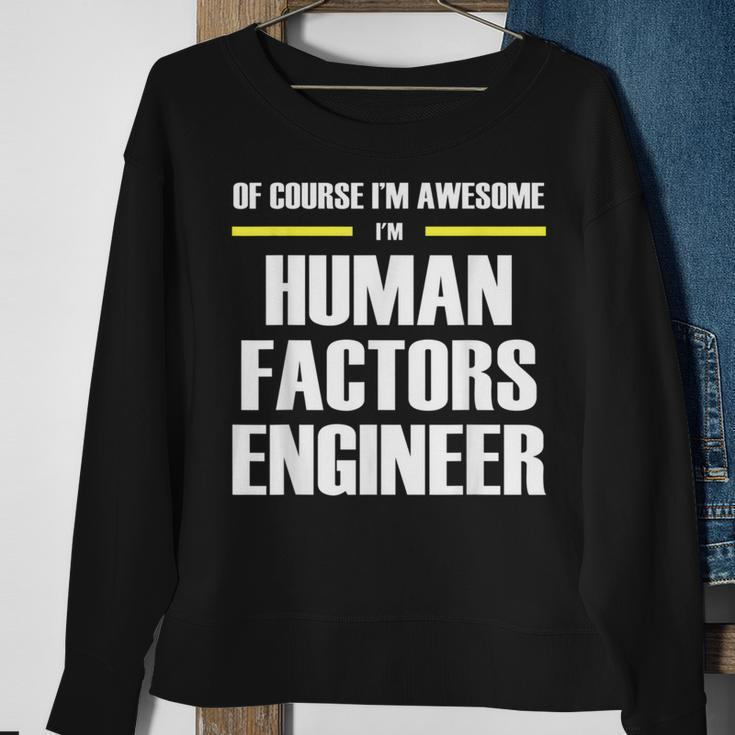 Awesome Human Factors Engineer Sweatshirt Gifts for Old Women