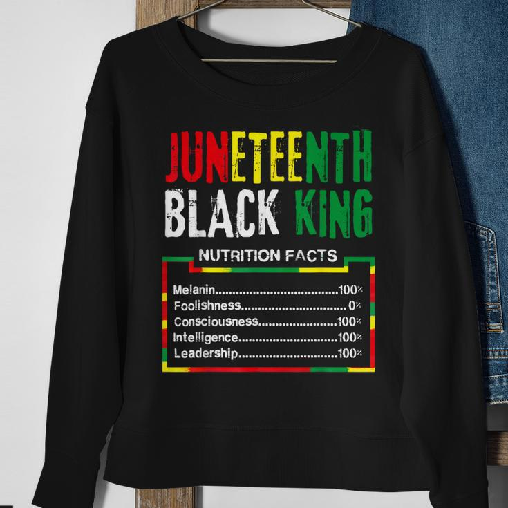 Awesome Junenth Black King Melanin Fathers Day Men Boys Sweatshirt Gifts for Old Women