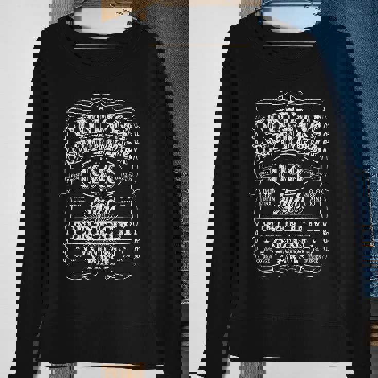Awesome Since September 1943 Vintage 80Th Birthday Gifts Men 80Th Birthday Funny Gifts Sweatshirt Gifts for Old Women