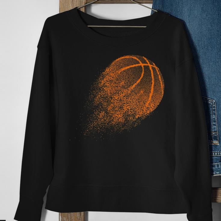 Basketball Player Sports Lover Ball Game Basketball Funny Gifts Sweatshirt Gifts for Old Women