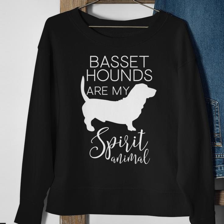 Basset Hound Dog Spirit Animal J000237 Sweatshirt Gifts for Old Women