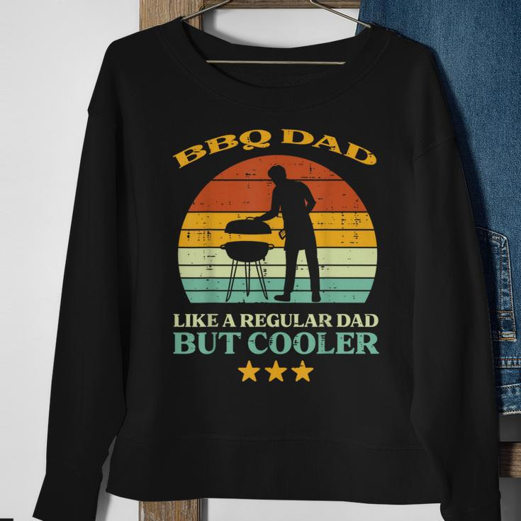 Bbq Dad Cooler Retro Barbecue Grill Fathers Day Daddy Papa Sweatshirt Gifts for Old Women