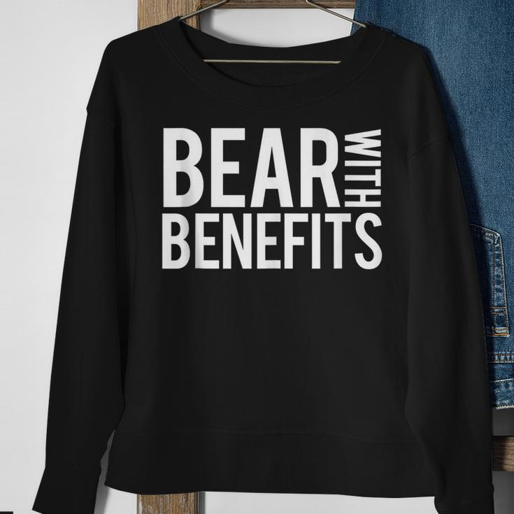 Bear Cub Otter With Benifits Fun Gay Pride Parade Lgbtq Sweatshirt Gifts for Old Women