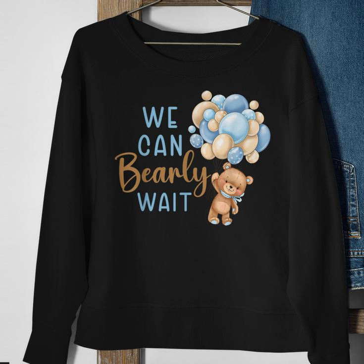 We Can Bearly Wait Gender Neutral Baby Shower Party Sweatshirt Gifts for Old Women