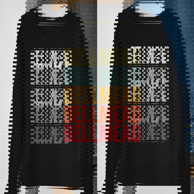 Bellmead Texas Bellmead Tx Retro Vintage Text Sweatshirt Gifts for Old Women