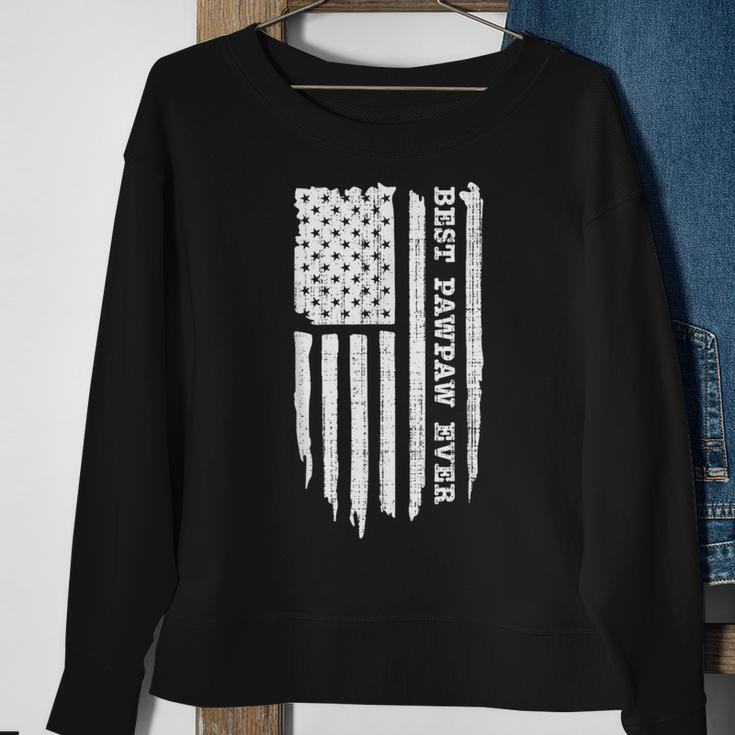 Best Pawpaw Ever American Flag Funny Fathers Day Sweatshirt Gifts for Old Women