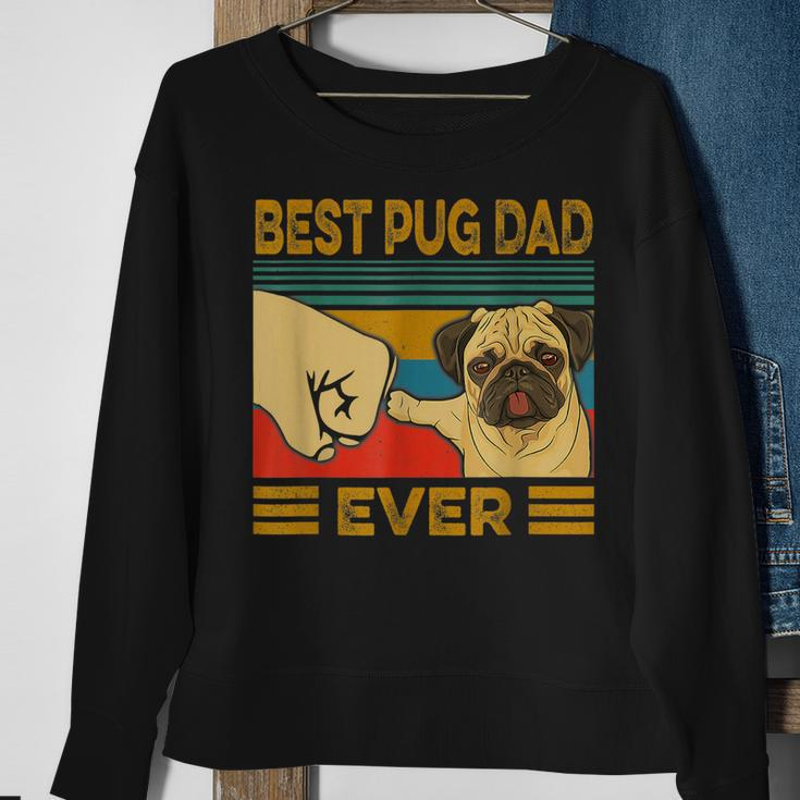 Best Pug Dad Ever Gift For Mens Sweatshirt Gifts for Old Women