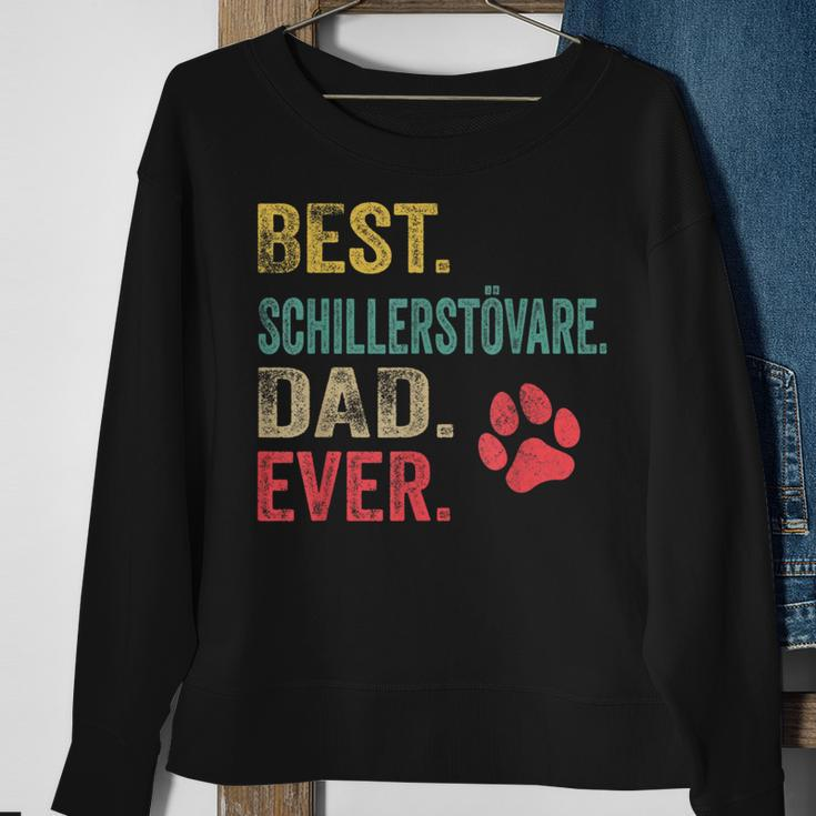 Best Schillerstövare Dad Ever Vintage Father Dog Lover Sweatshirt Gifts for Old Women