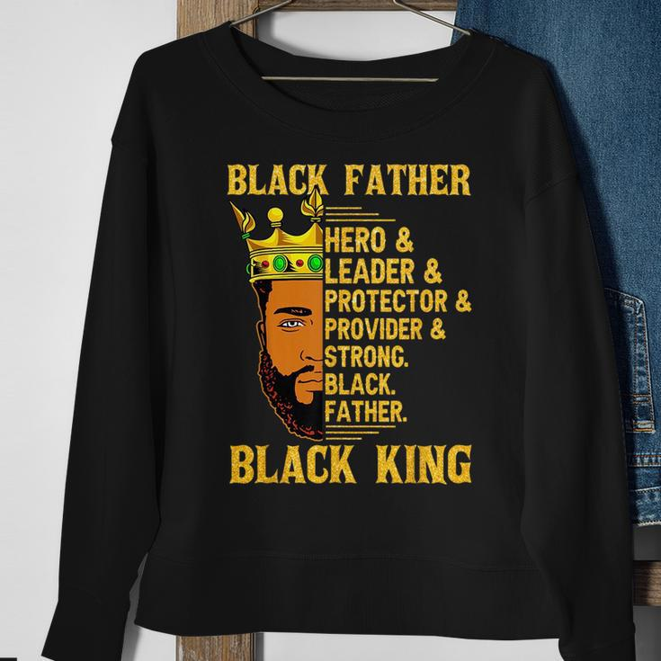Black Father Junenth Black King Fathers Day Dad Papa Sweatshirt Gifts for Old Women