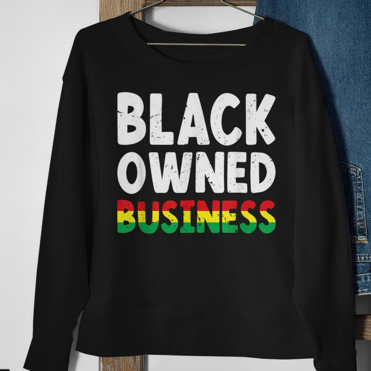 Black Owned Business African American Entrepreneur Owner Sweatshirt Gifts for Old Women
