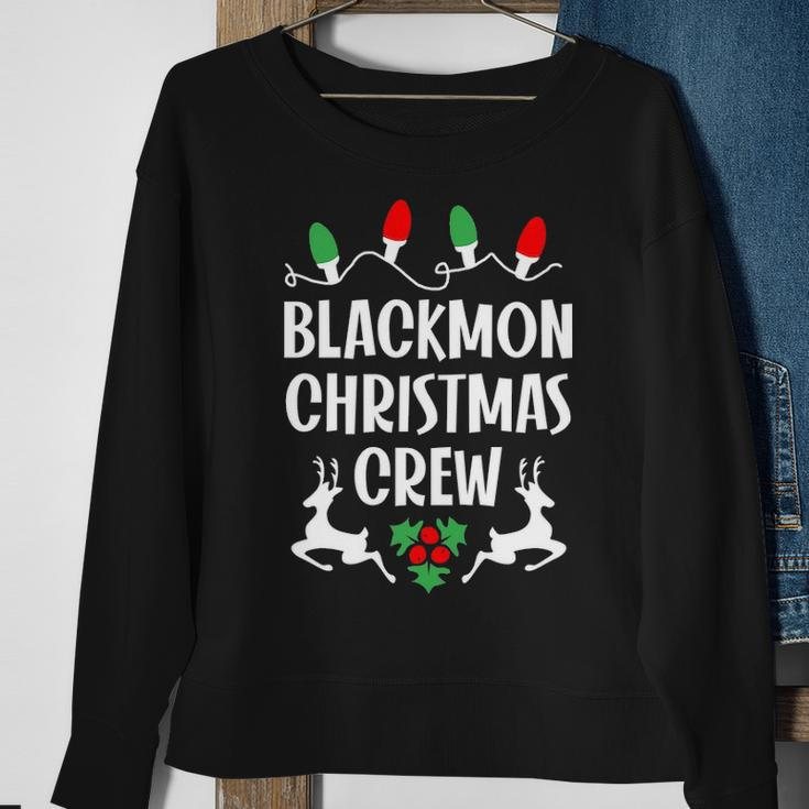 Blackmon Name Gift Christmas Crew Blackmon Sweatshirt Gifts for Old Women
