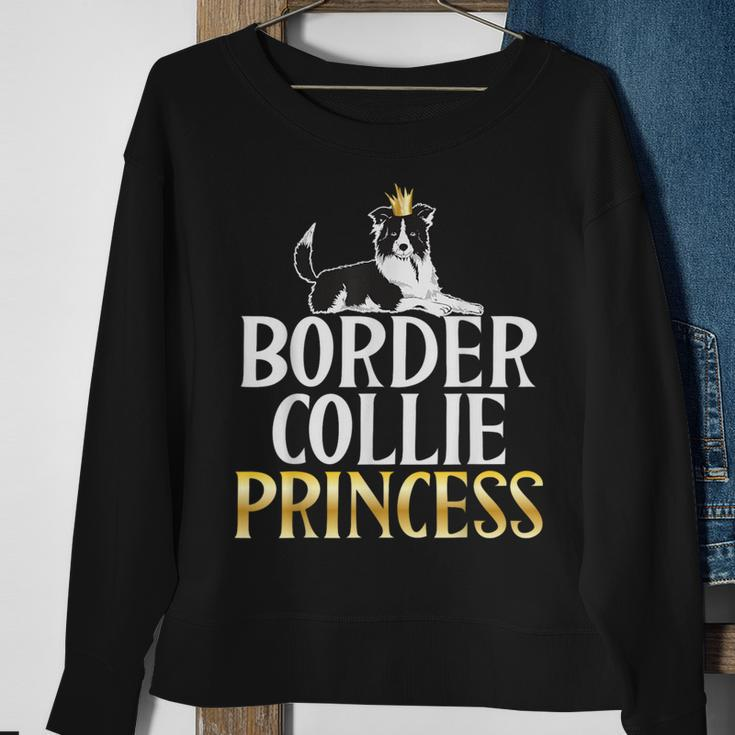 Border Collie Princess Border Collie Sweatshirt Gifts for Old Women