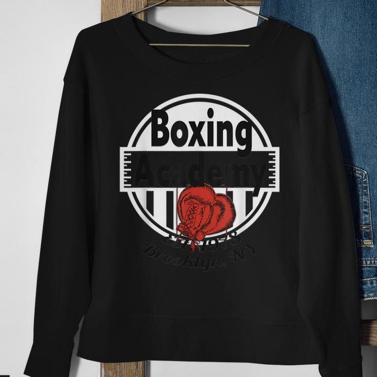 Boxing Academy Est 1978 Brooklyn Ny Vintage BoxerSweatshirt Gifts for Old Women