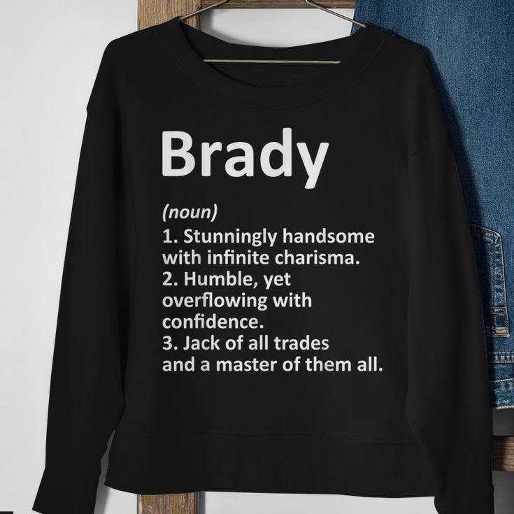 Brady Definition Personalized Name Funny Birthday Gift Idea Definition Funny Gifts Sweatshirt Gifts for Old Women