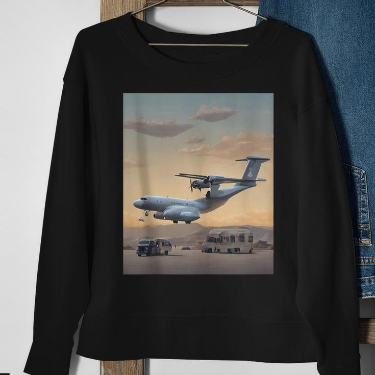 C-9 Nightingale Medevac Master Graphic Sweatshirt Gifts for Old Women