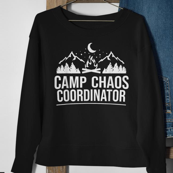 Camp Director Campfire Camping Camper Sweatshirt Gifts for Old Women