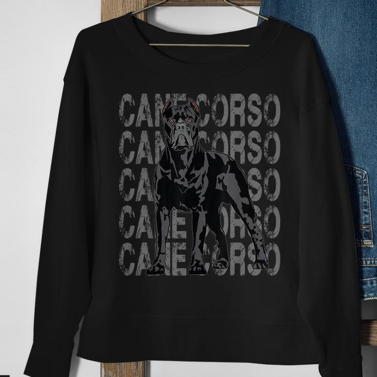 Cane Corso Molosser Mastiff Italian For Cane Corso Owners Sweatshirt Gifts for Old Women