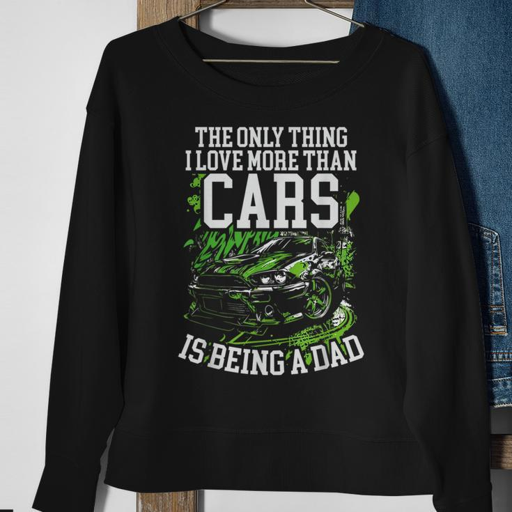Car Racer Dad Speed Driver Car Lover Daddy Fathers Day Sweatshirt Gifts for Old Women