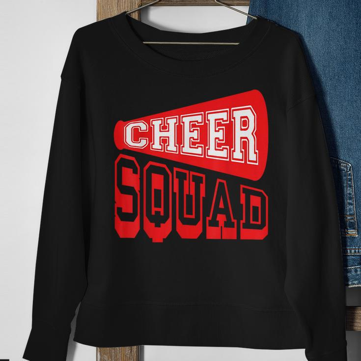 Cheer Squad Funny Cheerleader Cheering Cheerdancing Outfit Sweatshirt Gifts for Old Women