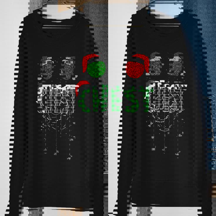 Chest Nuts Xmas Couple Christmas Couple Matching Sweatshirt Gifts for Old Women
