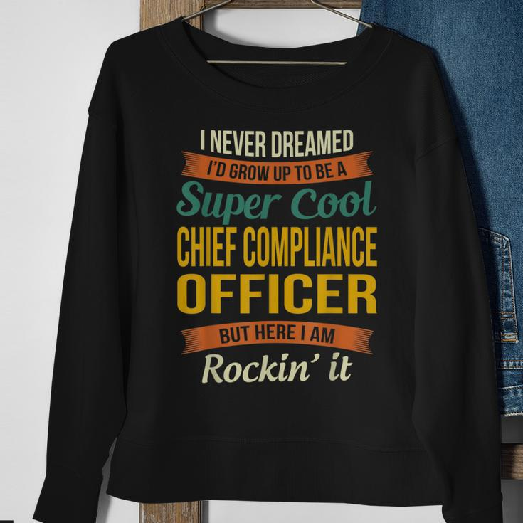 Chief Compliance Officer Appreciation Sweatshirt Gifts for Old Women