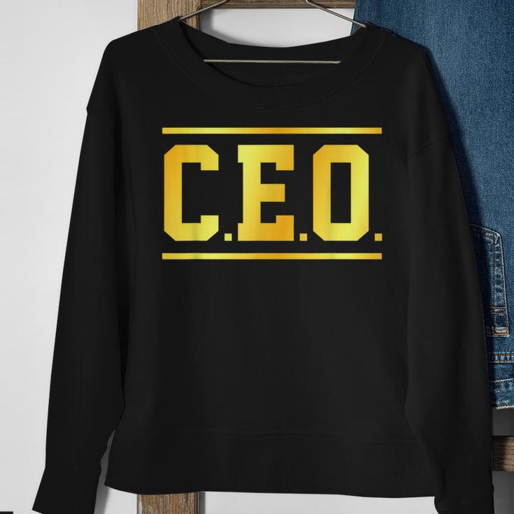 Chief Executive Officer Entrepreneur Ceo Sweatshirt Gifts for Old Women