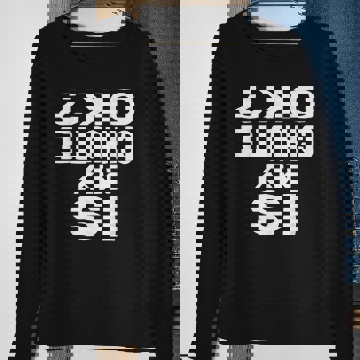 Is My Chute Ok Skydiving Sweatshirt Gifts for Old Women