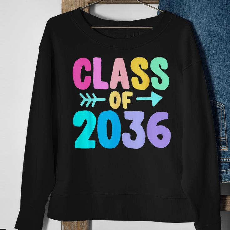 Class Of 2036 Graduation Grow With Me Sweatshirt Gifts for Old Women