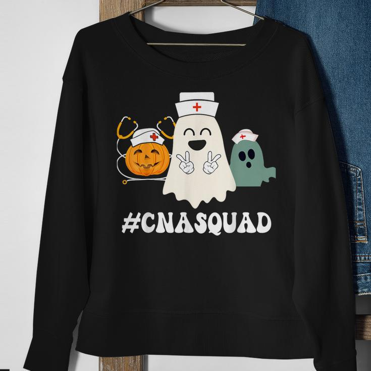 Cna Halloween Scrubs Costume As Cna Squad Matching Sweatshirt Gifts for Old Women