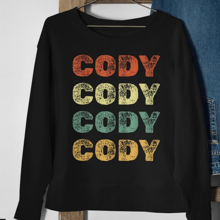 Cody Personalized Retro Vintage Gift For Cody Sweatshirt Gifts for Old Women