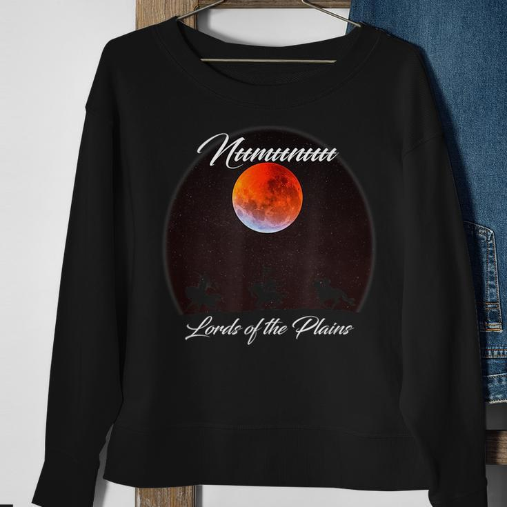 Comanche Moon Design Sweatshirt Gifts for Old Women