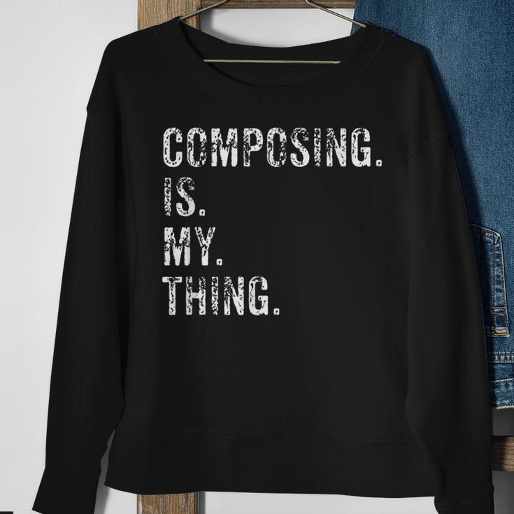 Composer Music Composer Sweatshirt Gifts for Old Women