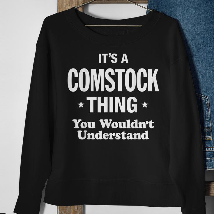 Comstock Thing Name Family Reunion Funny Family Reunion Funny Designs Funny Gifts Sweatshirt Gifts for Old Women