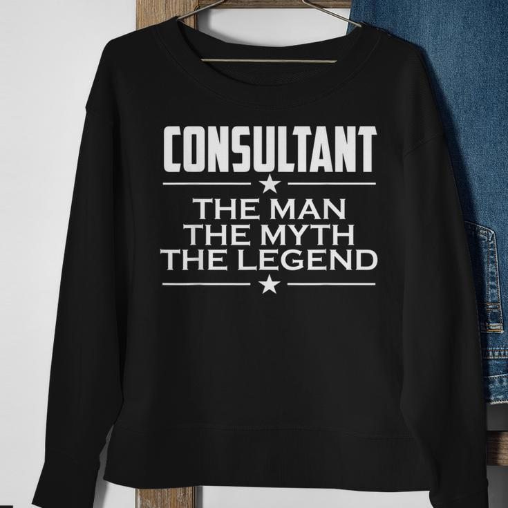 Consultant For Consultant Myth Sweatshirt Gifts for Old Women