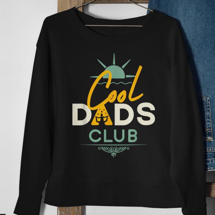Cool Dads Club Funny Fathers Day Sweatshirt Gifts for Old Women