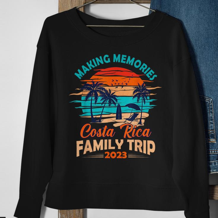 Costa Rica 2023 Making Memories Family Trip Vacation Costa Rica Funny Gifts Sweatshirt Gifts for Old Women