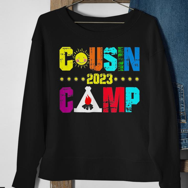 Cousin Camp 2023 Cousin Tribe VacationSweatshirt Gifts for Old Women