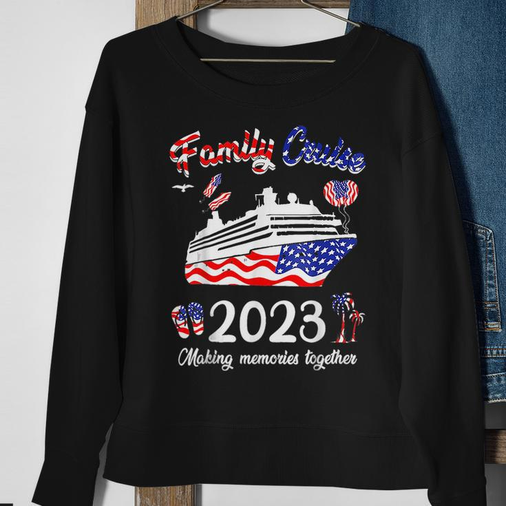 Cruise Family 2023 4Th Of July Cruise Ship Sweatshirt Gifts for Old Women