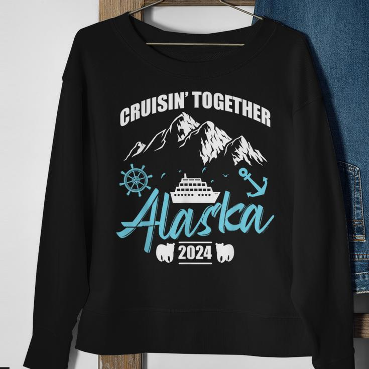 Cruising Together Alaska Trip 2024 Family Weekend Trip Match Sweatshirt Gifts for Old Women